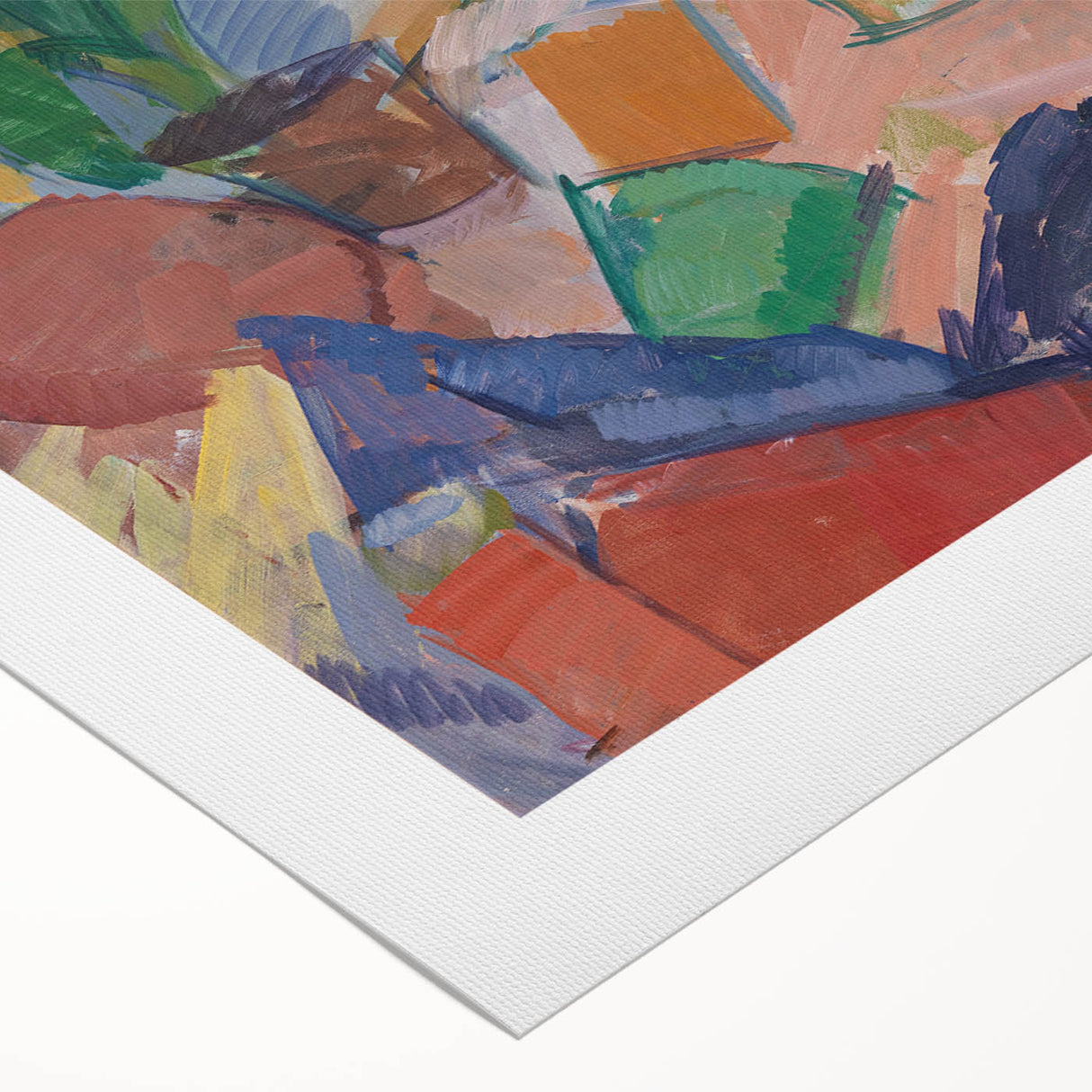 Modern Wall Art of Abstract Still Life with Oranges - Contemporary Style