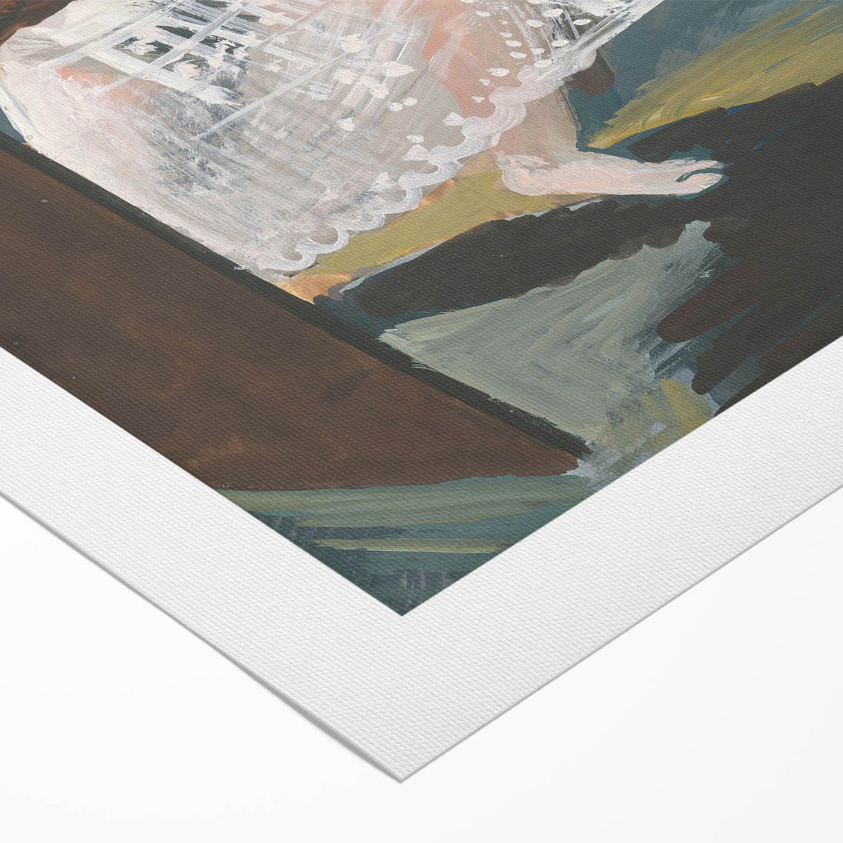 Modern Wall Art - Embrace by Cyprián Majerník in Surrealist Style