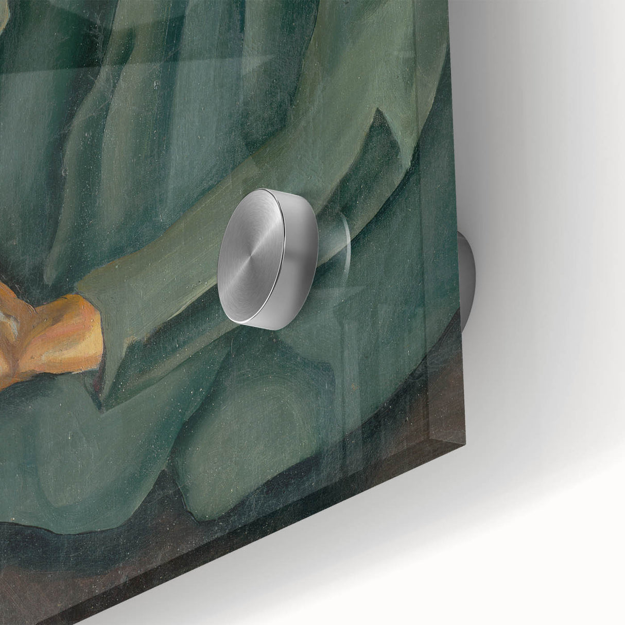 Modern Wall Art - Old Age by Konštantín Bauer in Subdued Greens