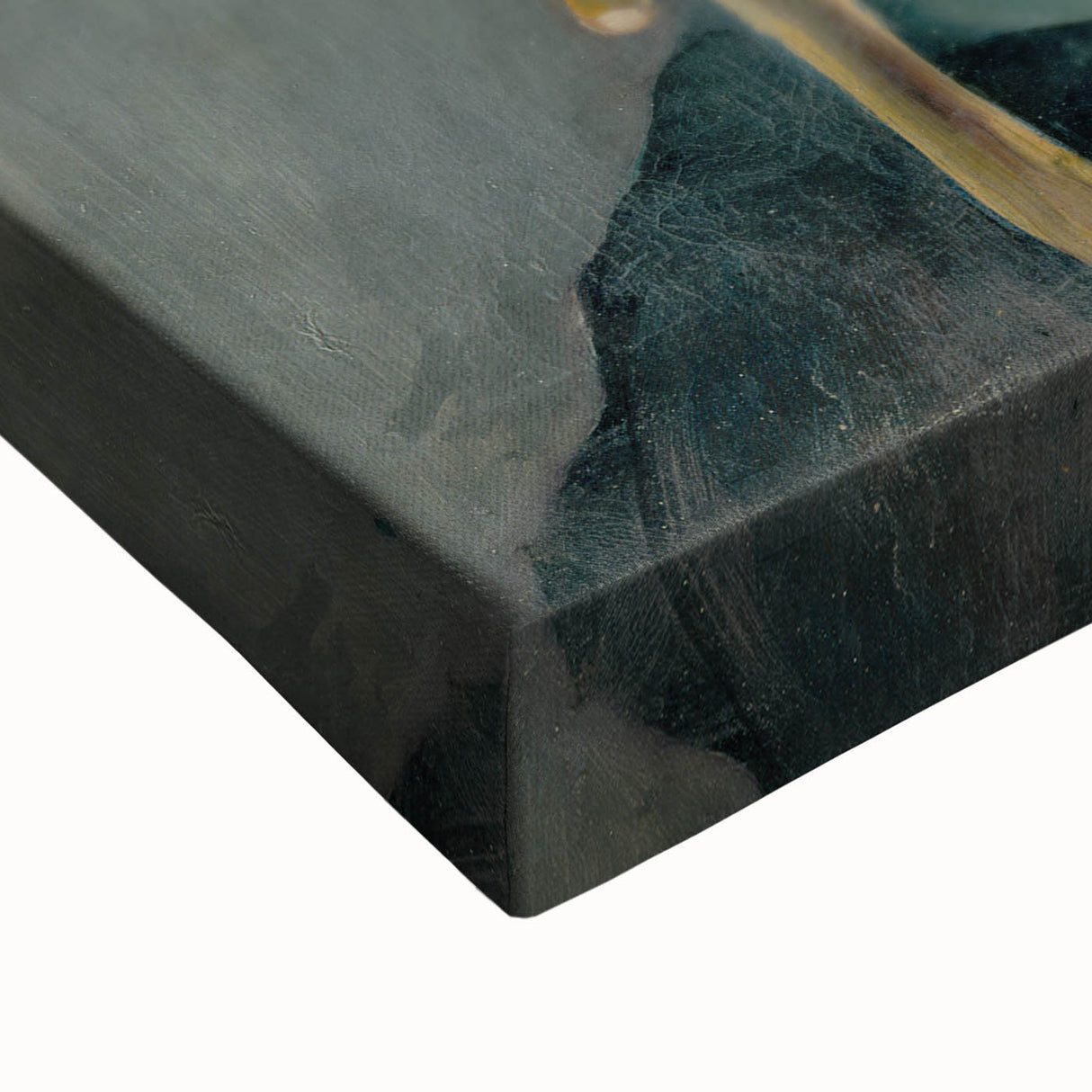 Modern Wall Art - Old Age by Konštantín Bauer in Subdued Greens