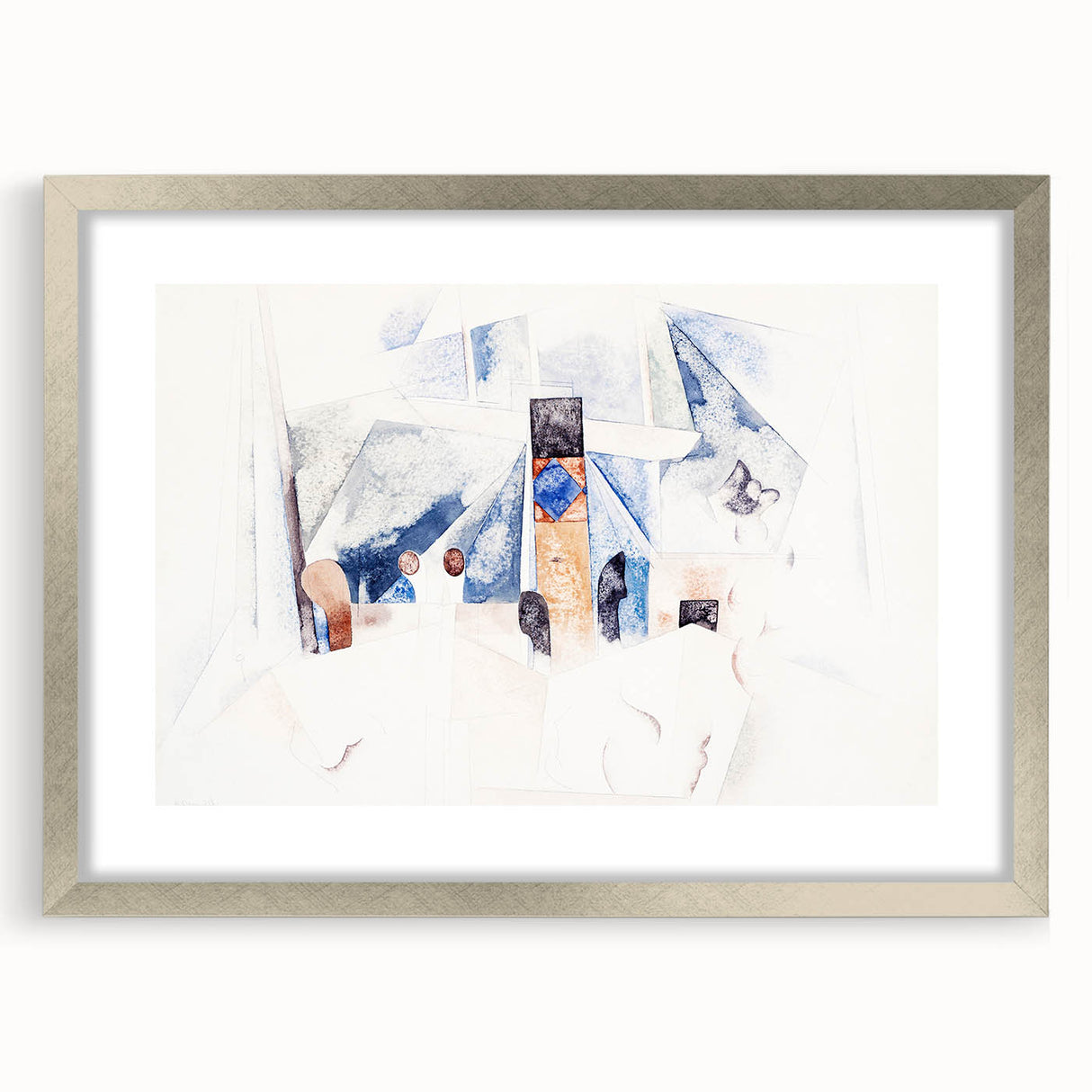 Bermuda Landscape No. 1 - Abstract Modern Art by Charles Demuth