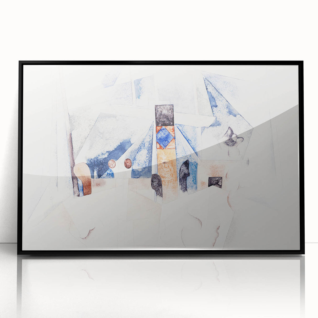 Bermuda Landscape No. 1 - Abstract Modern Art by Charles Demuth