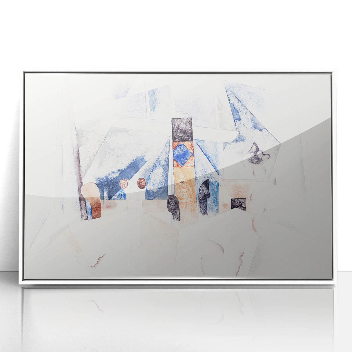 Bermuda Landscape No. 1 - Abstract Modern Art by Charles Demuth