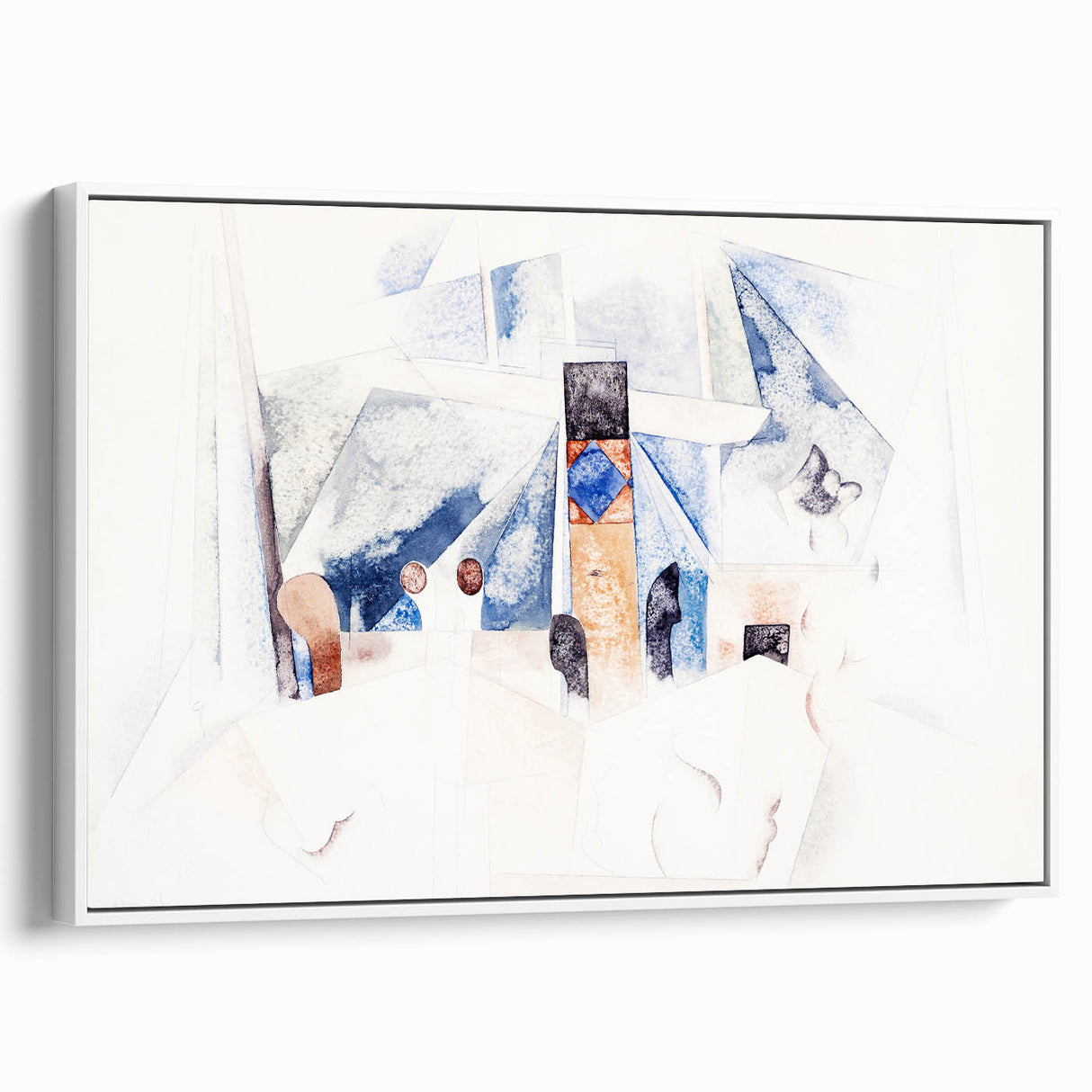 Bermuda Landscape No. 1 - Abstract Modern Art by Charles Demuth