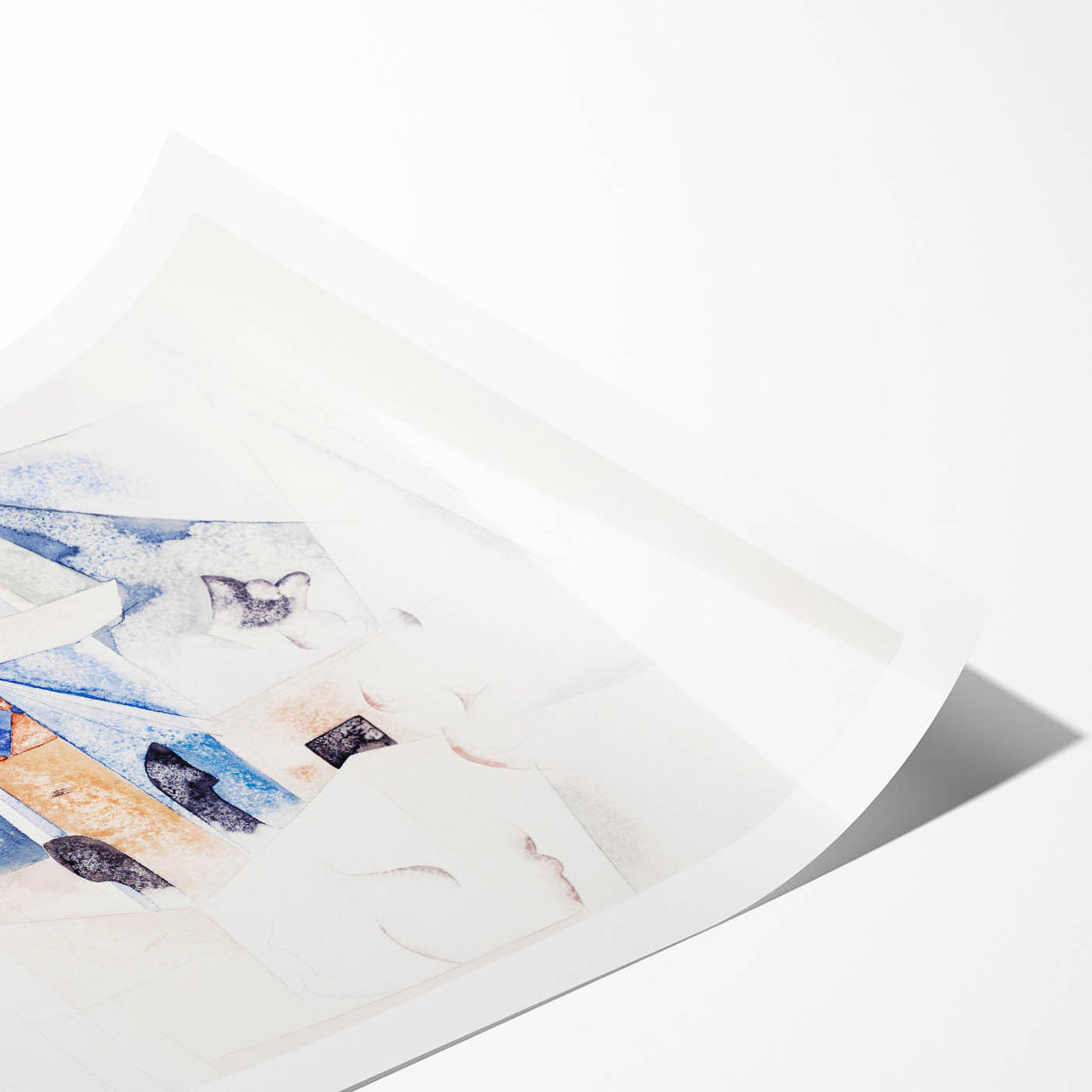 Bermuda Landscape No. 1 - Abstract Modern Art by Charles Demuth