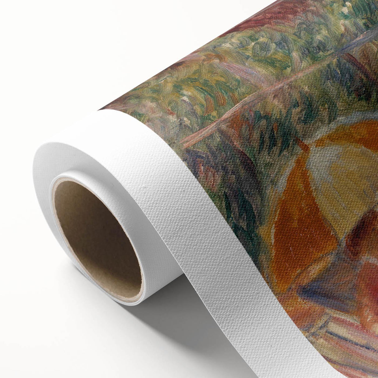 Beach with Figures, Bellport - Impressionist Art by William Glackens