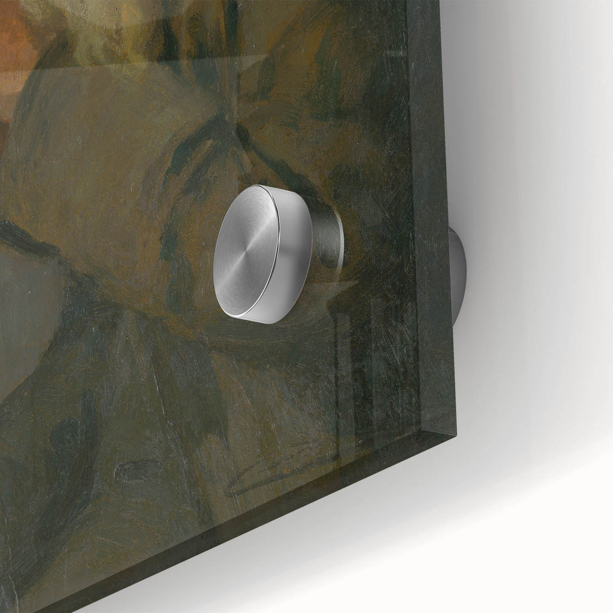 Modern Wall Art - Study of a Seated Old Man by Lajos Csordák