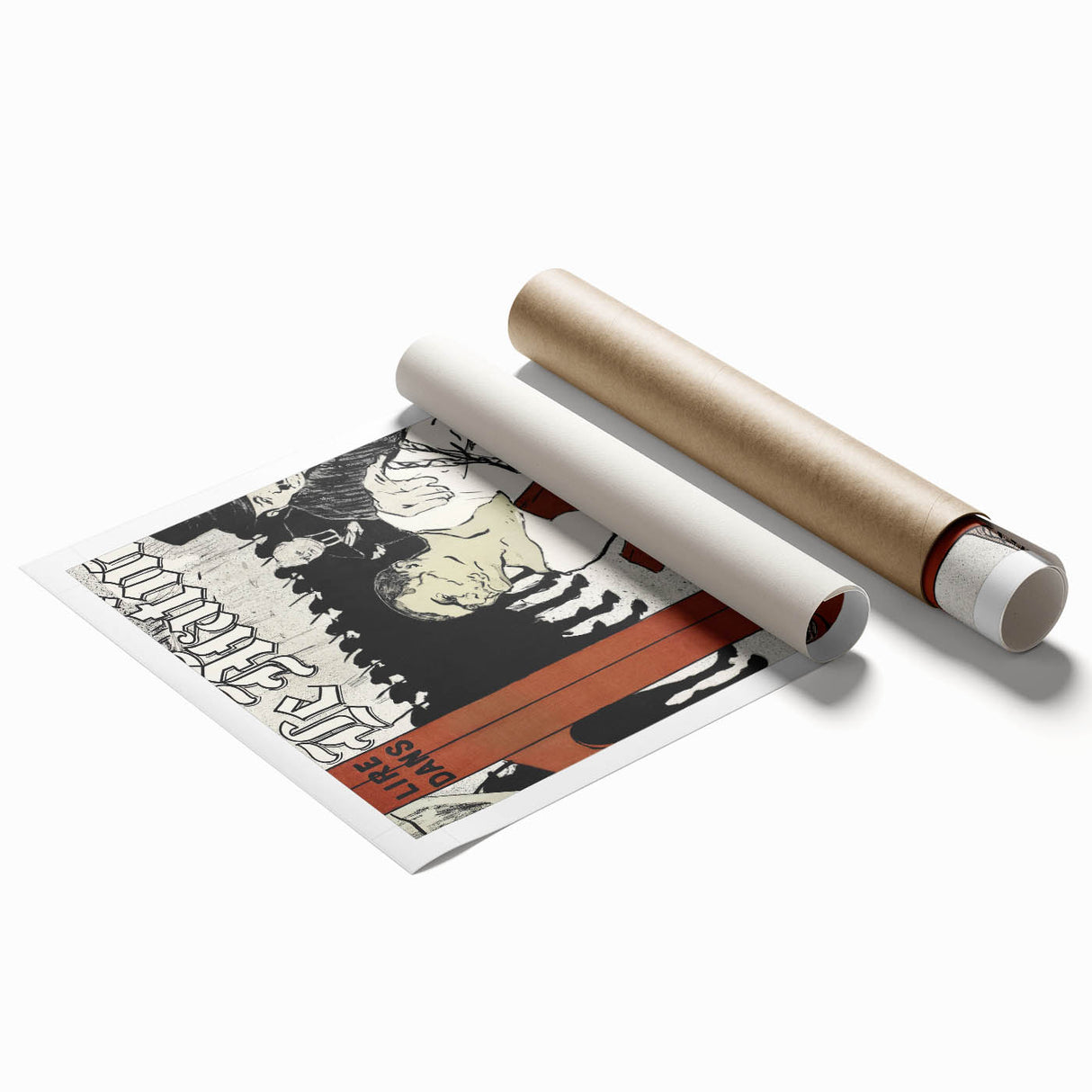 Bold Wall Art - Au Pied de l’Échafaud by Henri de Toulouse-Lautrec