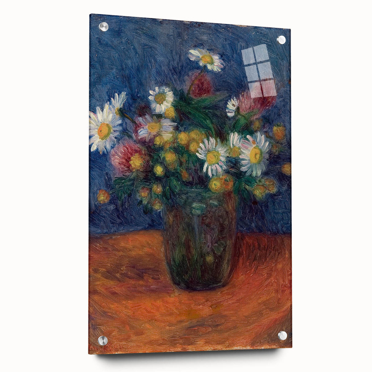 Flowers" by William James Glackens - Vibrant Floral Still Life Art