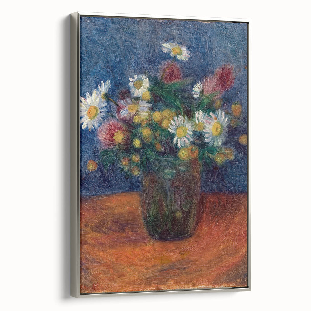 Flowers" by William James Glackens - Vibrant Floral Still Life Art