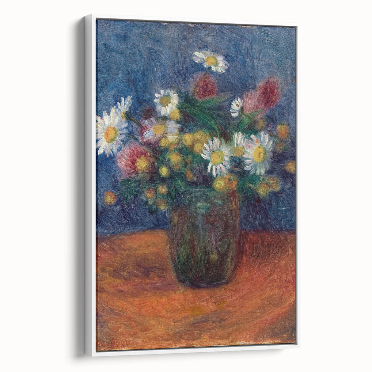 Flowers" by William James Glackens - Vibrant Floral Still Life Art