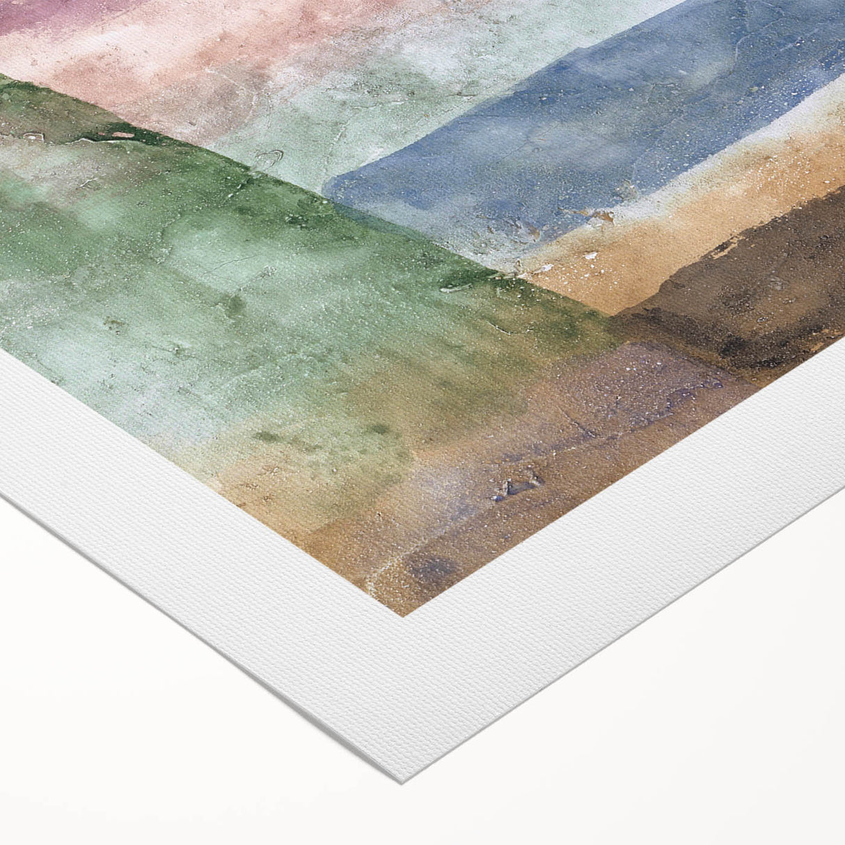 Modern Landscape Wall Art - Abstract Contemporary Poplar Design Print