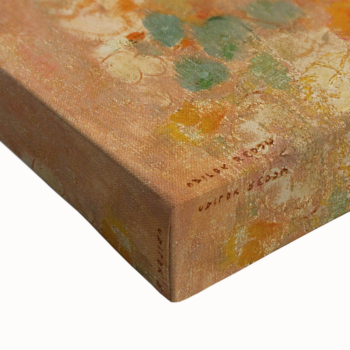 Vibrant Nasturtiums - Modern Floral Wall Art for Trendy Home Decor