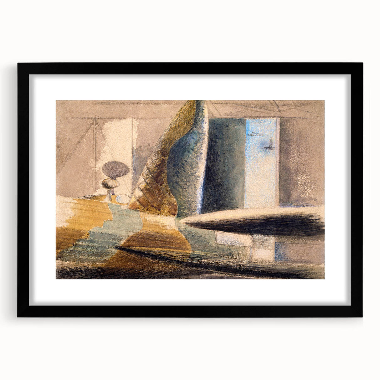 Abstract Minimalist Wall Art: Modern Design Elements for Home