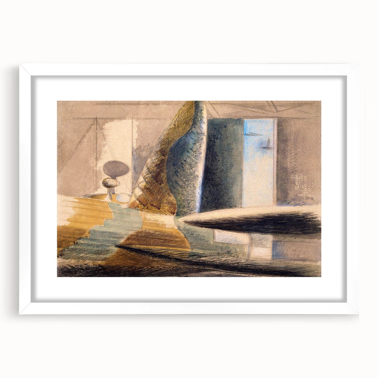 Abstract Minimalist Wall Art: Modern Design Elements for Home