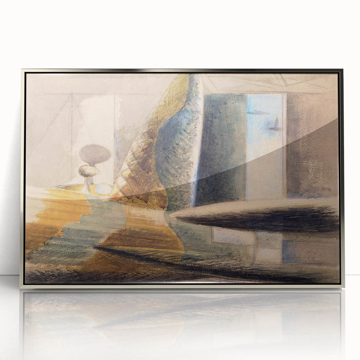 Abstract Minimalist Wall Art: Modern Design Elements for Home