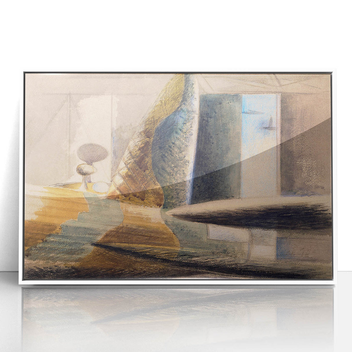 Abstract Minimalist Wall Art: Modern Design Elements for Home