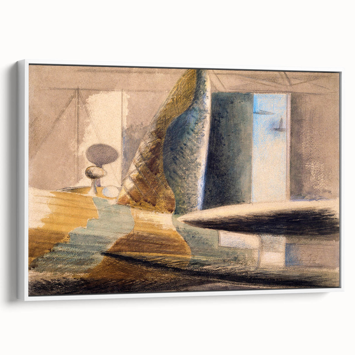 Abstract Minimalist Wall Art: Modern Design Elements for Home