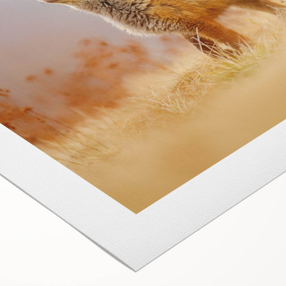 Art deco poster featuring a serene Swedish landscape in muted green and blue tones.