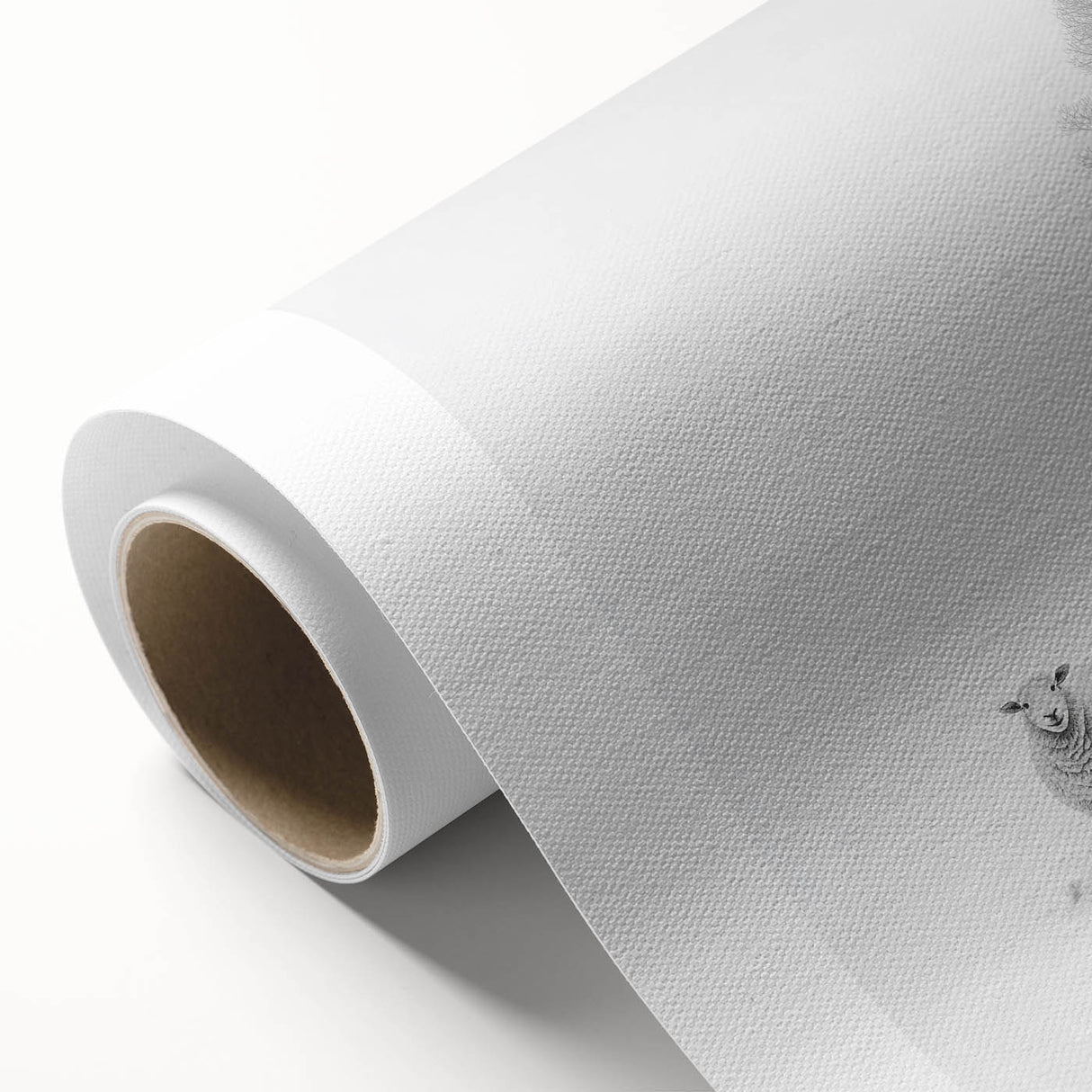 Office Art Prints – Minimalist Black and White Winter Scene