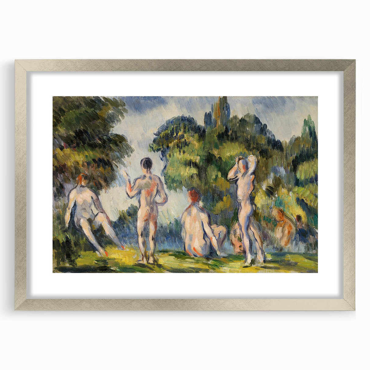 Contemporary Wall Art: Paul Cézanne's Bathers for Modern Decor