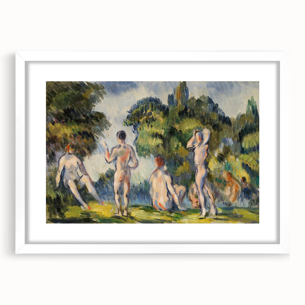 Contemporary Wall Art: Paul Cézanne's Bathers for Modern Decor