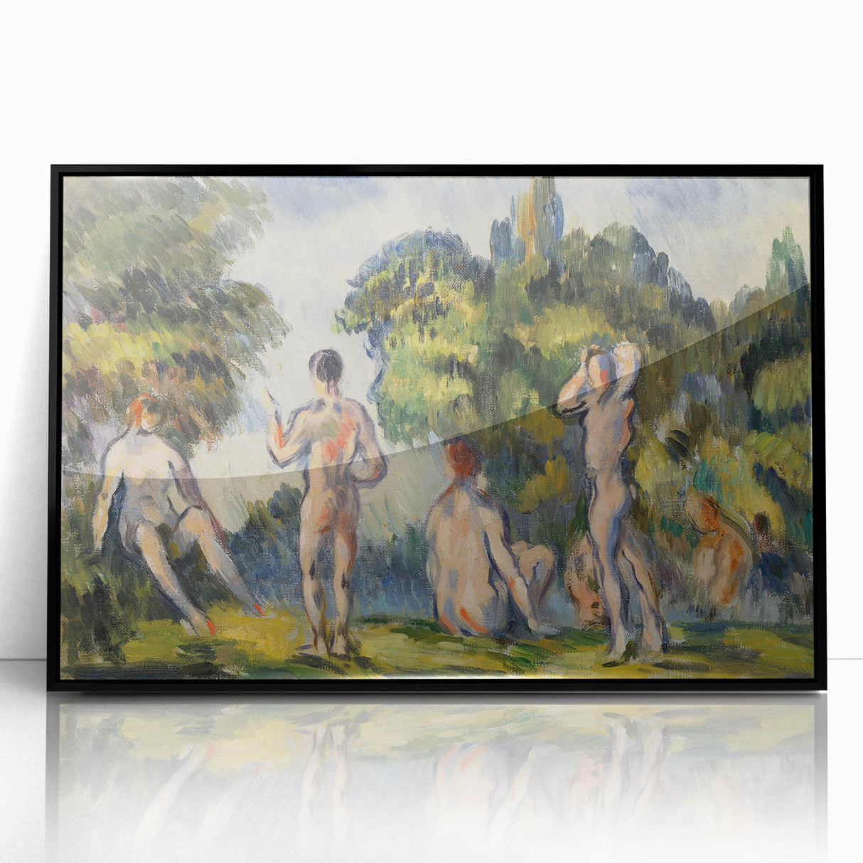 Contemporary Wall Art: Paul Cézanne's Bathers for Modern Decor