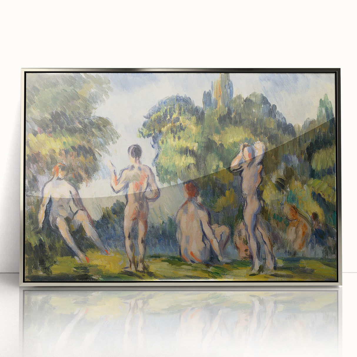 Contemporary Wall Art: Paul Cézanne's Bathers for Modern Decor