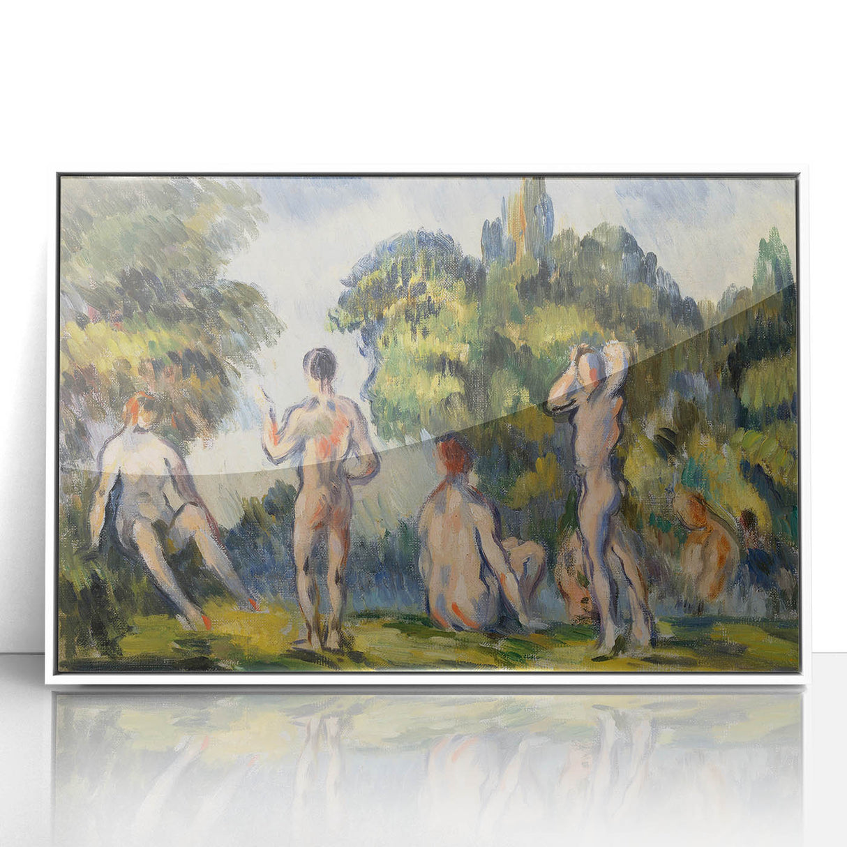 Contemporary Wall Art: Paul Cézanne's Bathers for Modern Decor