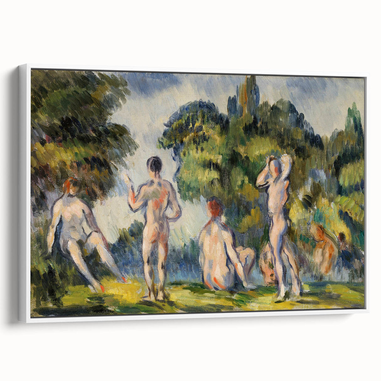 Contemporary Wall Art: Paul Cézanne's Bathers for Modern Decor