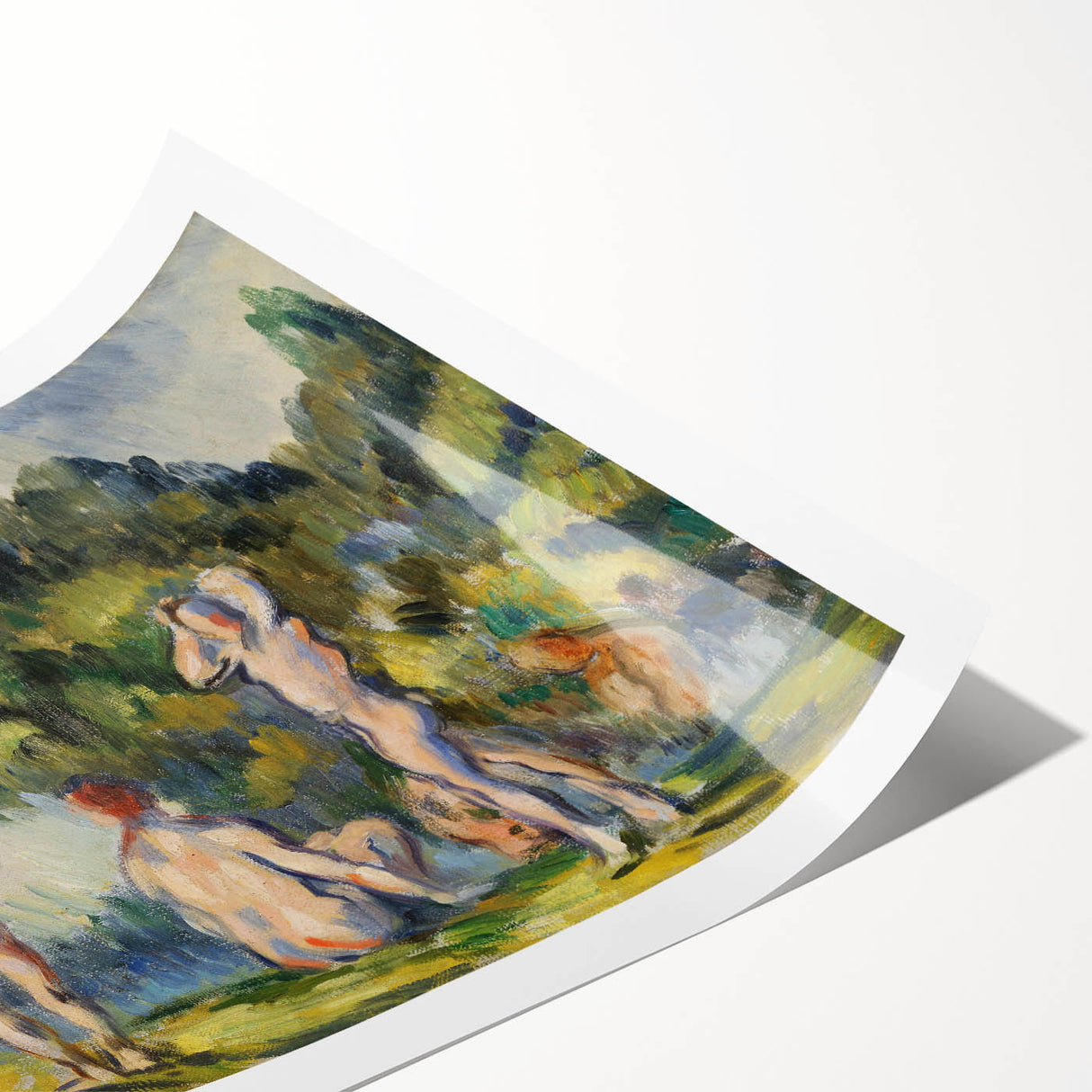 Contemporary Wall Art: Paul Cézanne's Bathers for Modern Decor