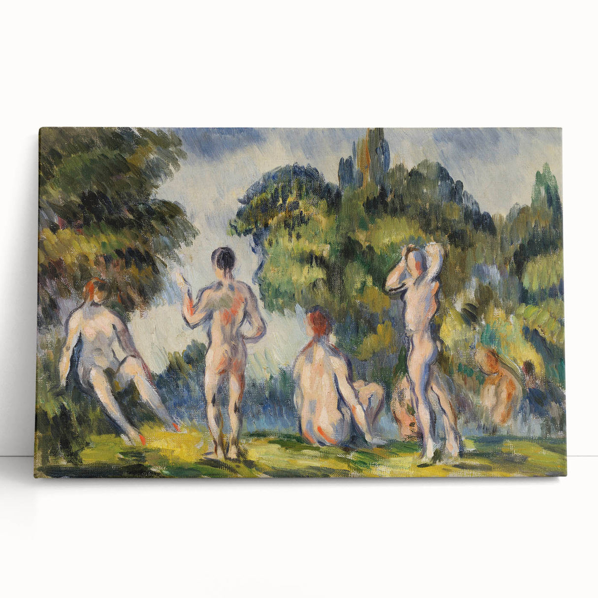 Contemporary Wall Art: Paul Cézanne's Bathers for Modern Decor