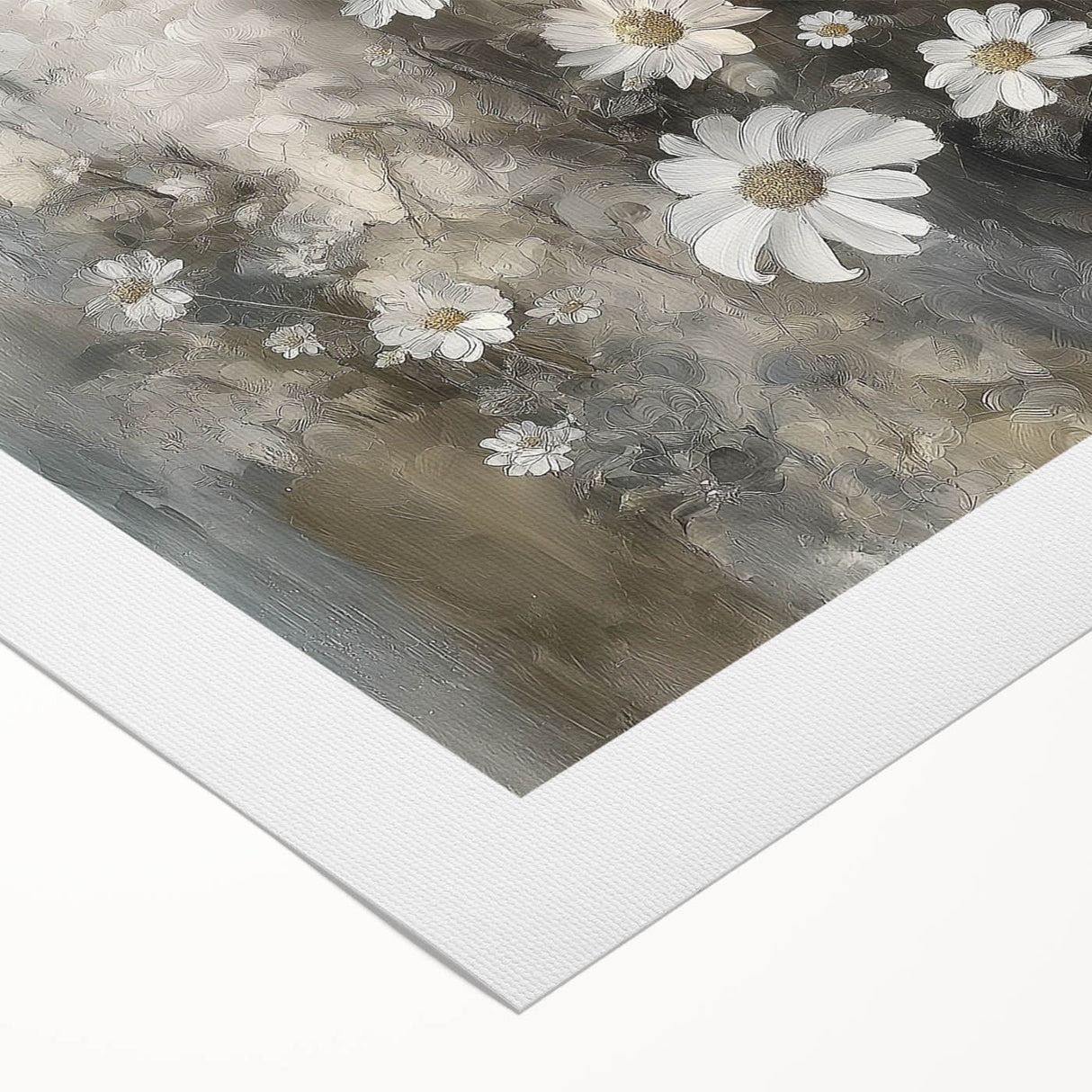 Abstract figurative art print on rolled canvas showcasing vibrant colors and dynamic shapes, elegantly packaged in a protective cardboard tube for easy display.