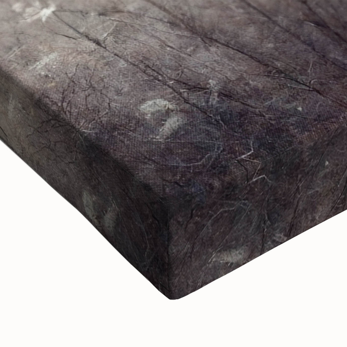 Close-up of vibrant abstract floral wall art on stretched canvas, showcasing intricate colors and textures, ideal for modern home decor enhancement.