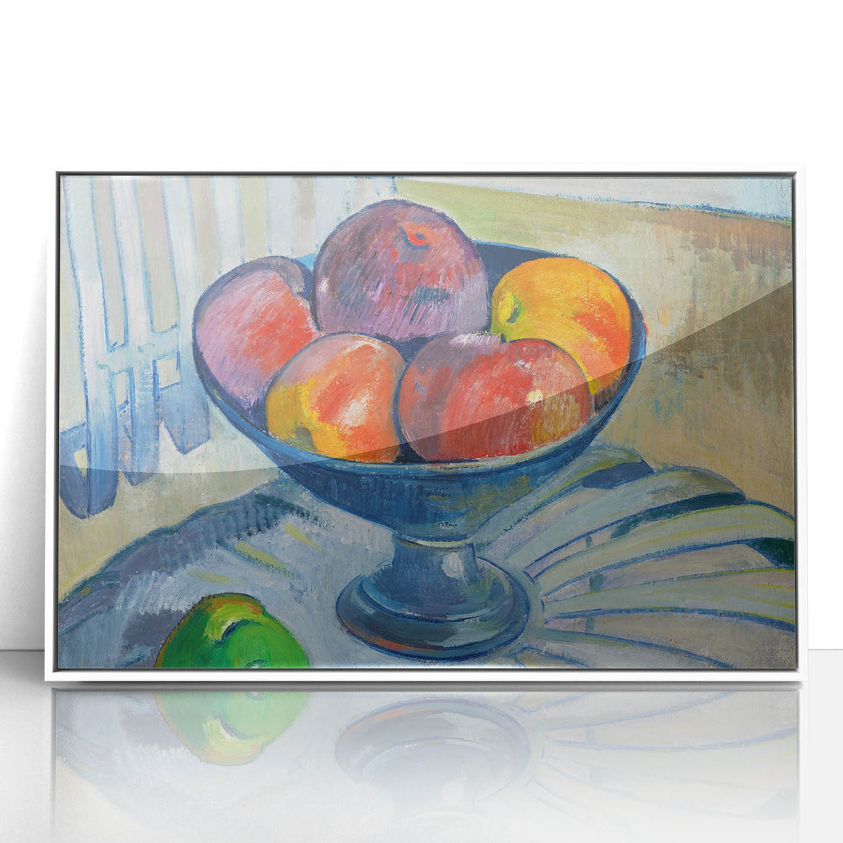 Modern Wall Art: Fruit Dish on Garden Chair by Paul Gauguin
