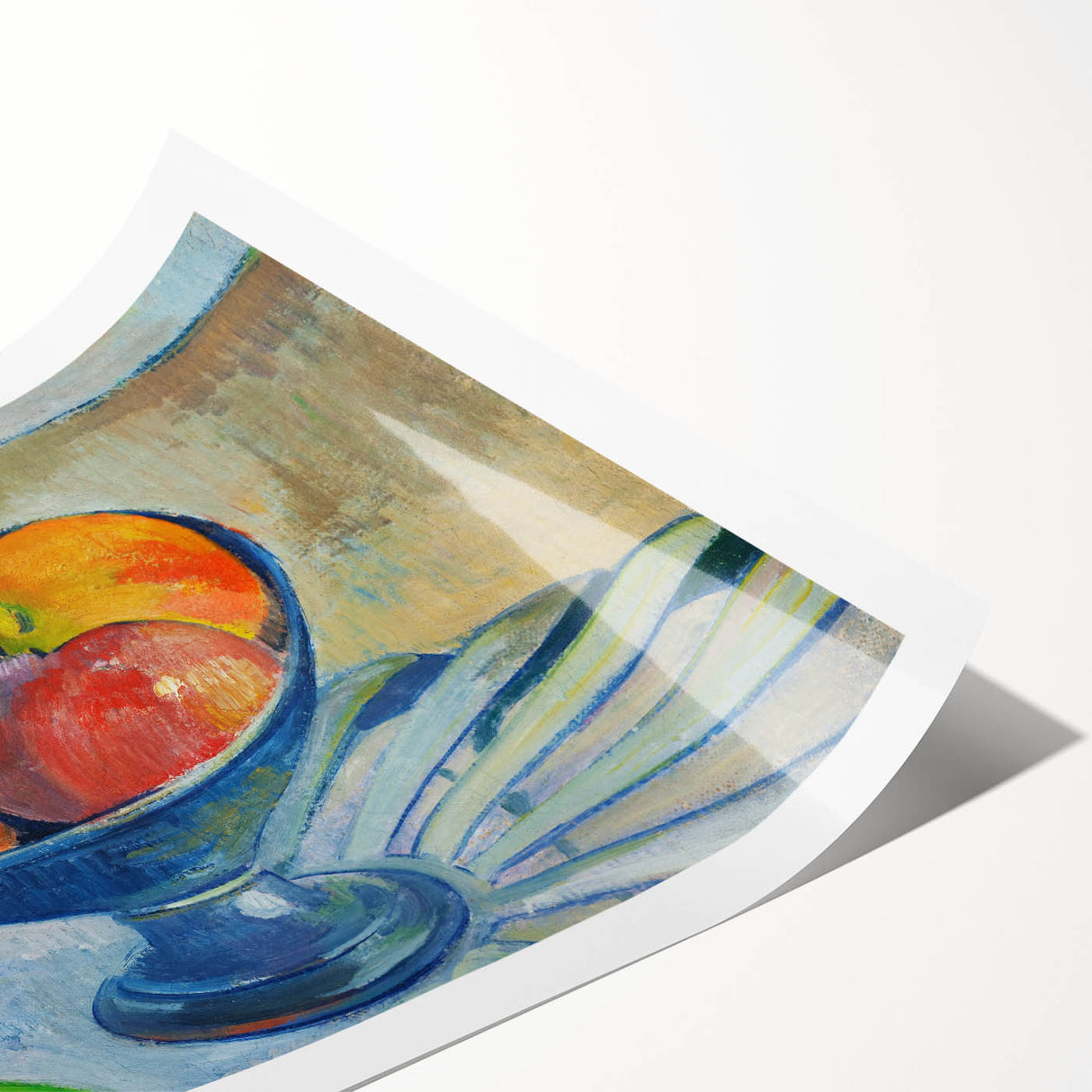 Modern Wall Art: Fruit Dish on Garden Chair by Paul Gauguin