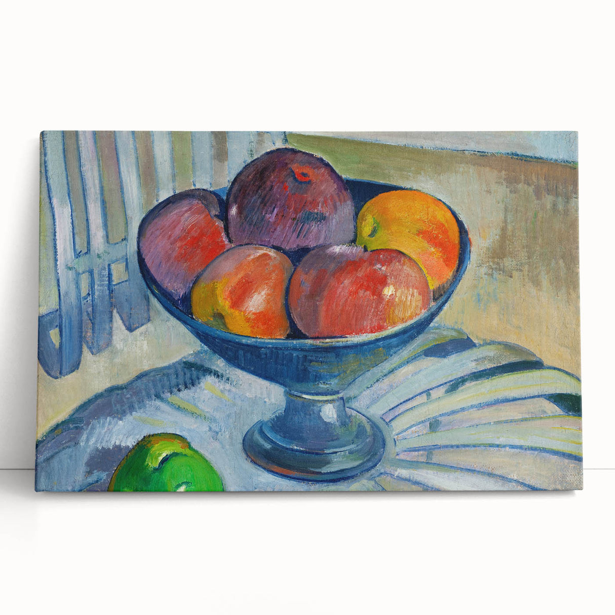 Modern Wall Art: Fruit Dish on Garden Chair by Paul Gauguin