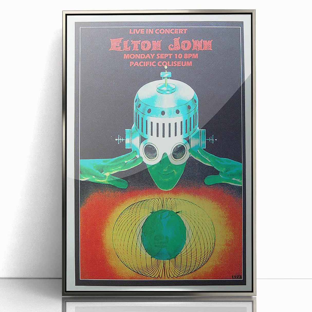 Elton John Retro Wall Art – Vintage Prints & Mid-Century Poster