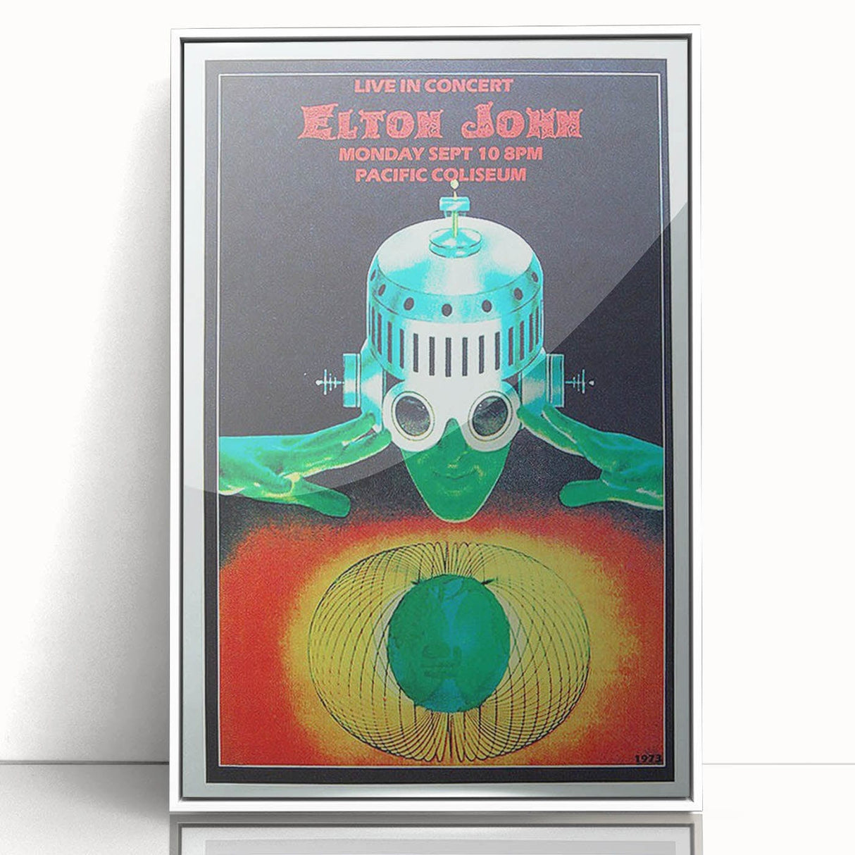 Elton John Retro Wall Art – Vintage Prints & Mid-Century Poster