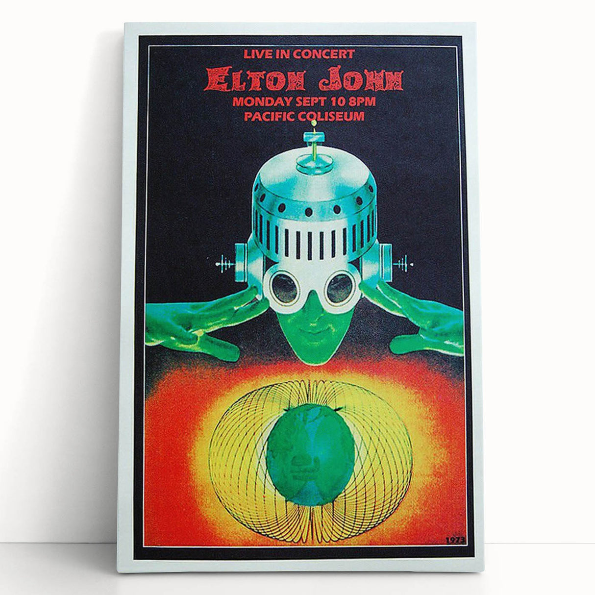 Elton John Retro Wall Art – Vintage Prints & Mid-Century Poster