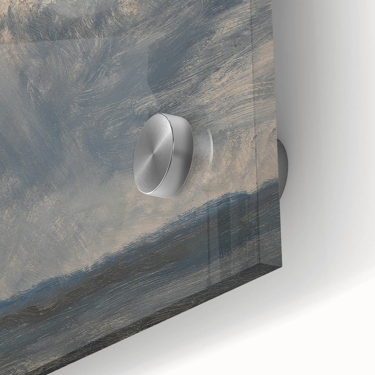 Classic Romantic Paintings - Cloudy Sky Study Canvas Art