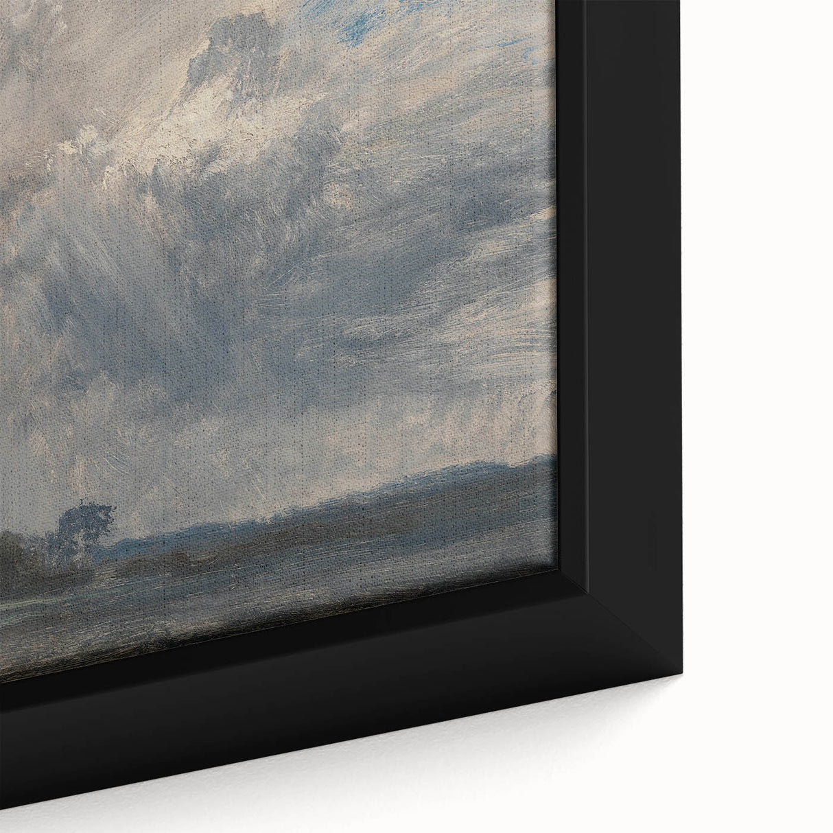 Classic Romantic Paintings - Cloudy Sky Study Canvas Art