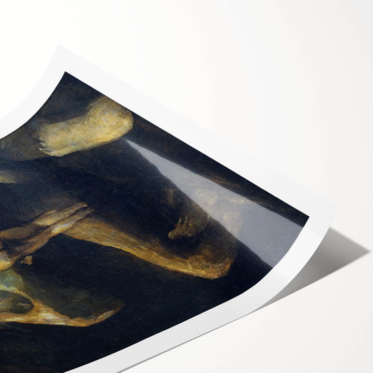 Famous Romantic Era Art - Goya's Saturn Devouring His Son Canvas Art