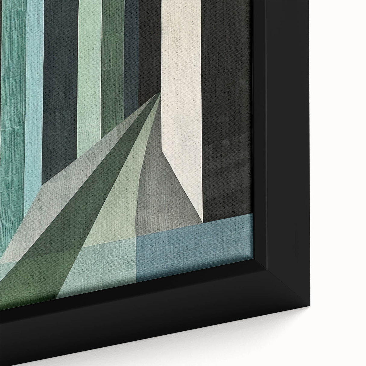 Modern Archway Perspective Art - Geometric Dining Room Canvas