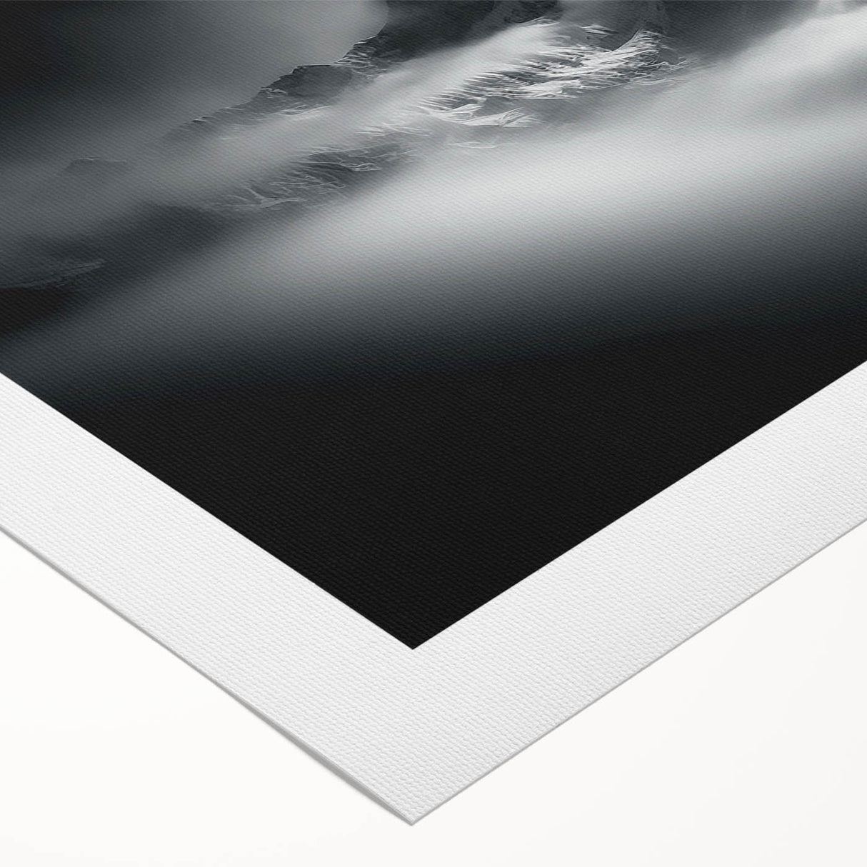 Art deco poster of a serene Nepalese landscape in muted earth tones on rolled canvas, suitable for dining room decor.