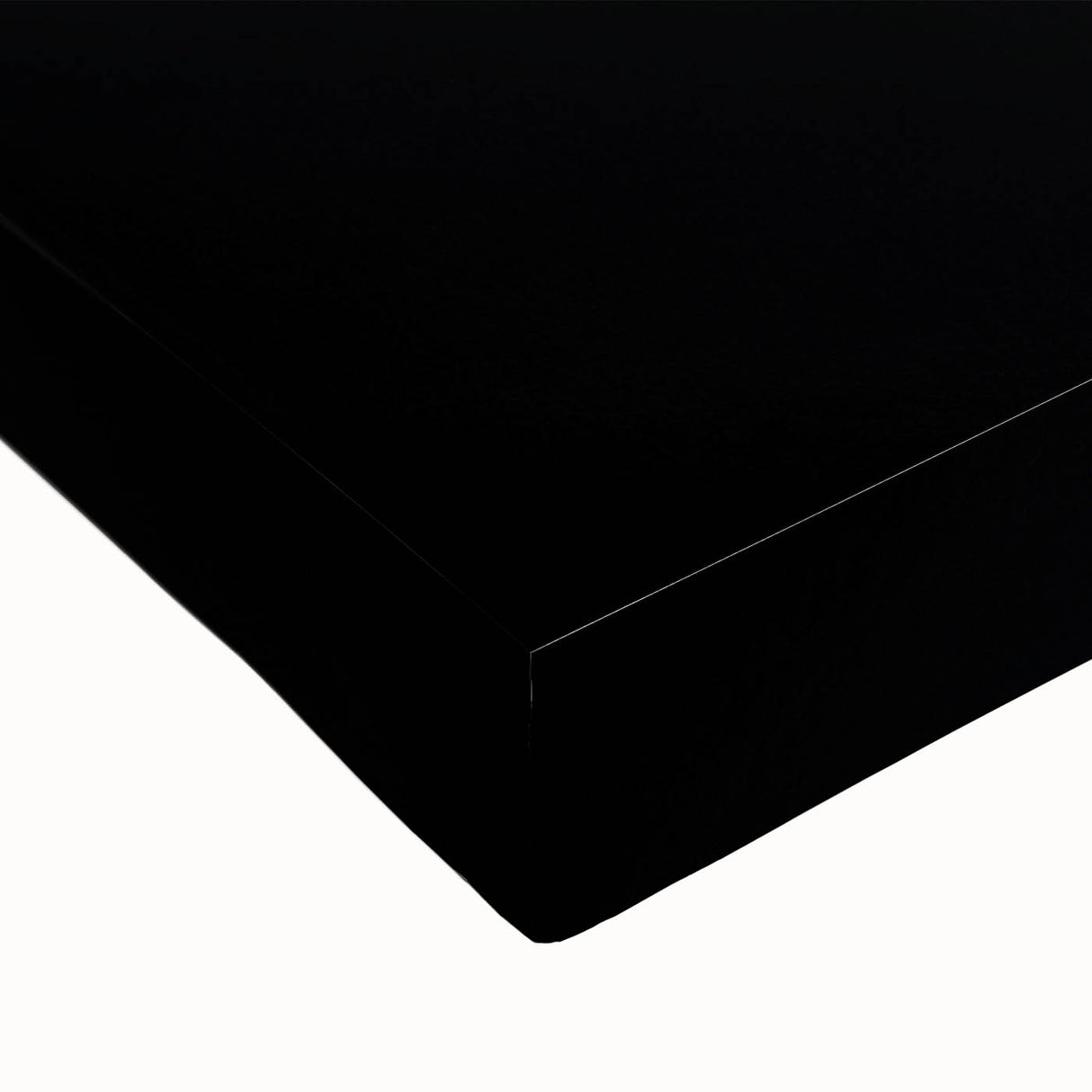 Large art featuring a black and white landscape painting of Nepalese mountains on stretched canvas.