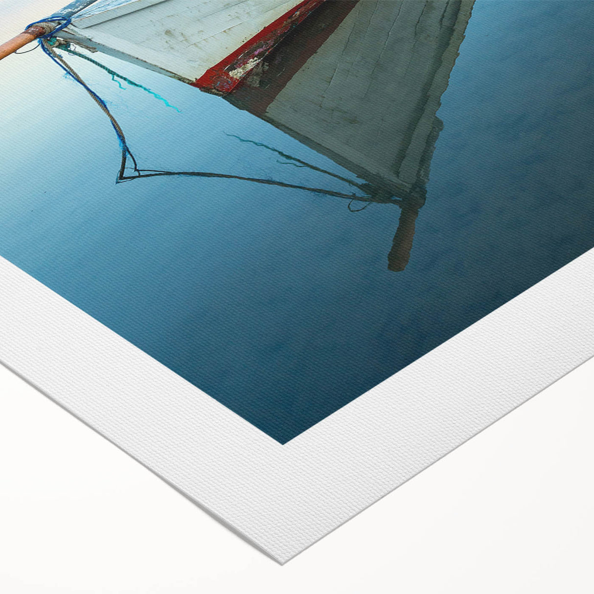 Art deco poster of a Caribbean Martinique scenery on rolled canvas, suitable for dining room wall art.