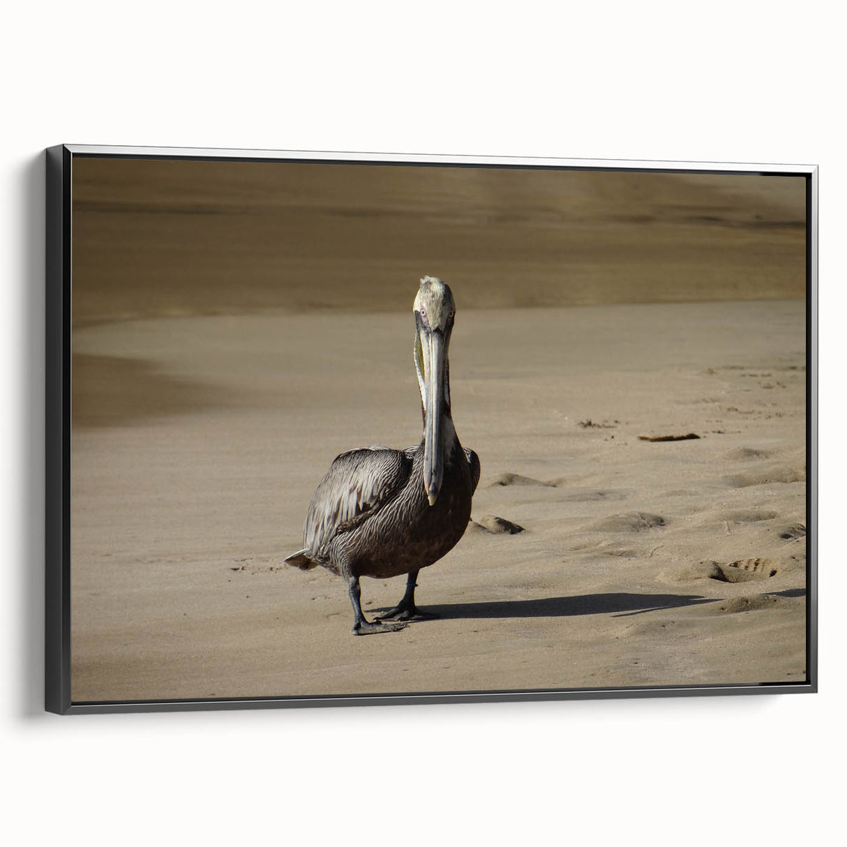 Black and white framed canvas of a vintage Puerto Rican landscape, ideal for bedroom wall art.