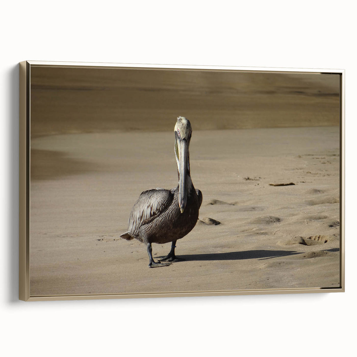 Framed canvas of a vintage-style Puerto Rican landscape, featuring muted earth tones, ideal for bedroom wall art.