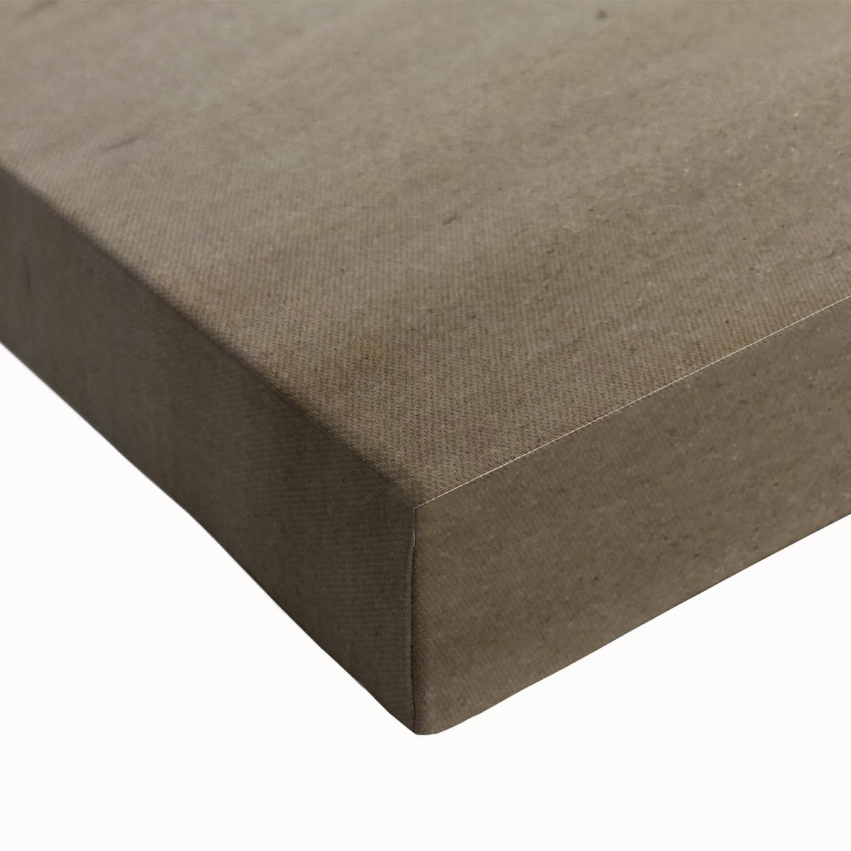 Black and white landscape art painting of a serene Puerto Rican scenery on a large stretched canvas.